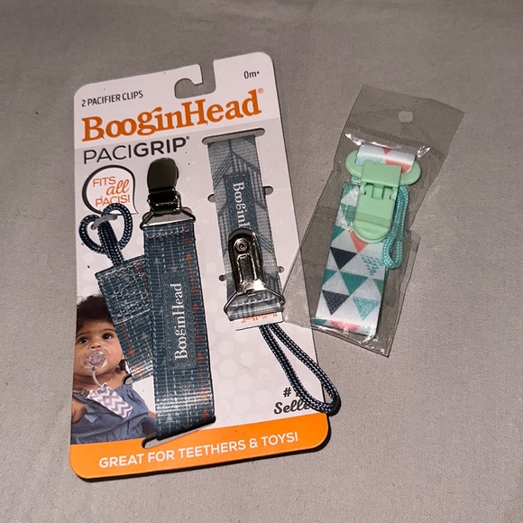 Boogin Head PaciGrip / Nuk Holders - Picture 1 of 3